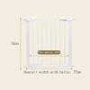 MERTNK Pet Safety Gate for Stairs, Pressure-Mounted, Double-Locking, Auto-Close, 168–172 cm view 2