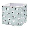 Polka Dot Sheep and Clouds Storage Basket, 40 x 27 x 4.3 cm view 1