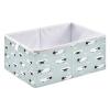 Polka Dot Sheep and Clouds Storage Basket, 40 x 27 x 4.3 cm view 2