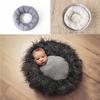 2-Pack Baby Photography Prop Donut Pillows, DIY Newborn Posing Basket Filler, 40 cm view 2