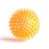 Dog Toy, Spiky Ball, Small Dogs, Squeaky, Chew Toy (Orange), 2 Pack view 1