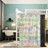 Hixingo Girls' and Boys' 3D Unicorn Minky Blanket, Iridescent, 150 x 200 cm view 2