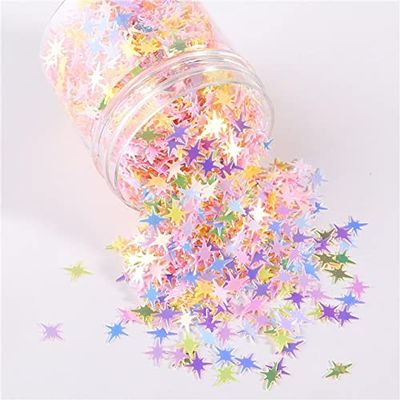 PONOA 3D Glitter Sequins in Mixed Shapes for DIY Nail Art