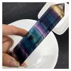 Kigauru Rough Natural Fluorite Crystal Obelisk, Multicolor Hexagonal Healing Stone, 10–11 cm, Approx. 50 g, 1 pc view 2