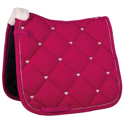 HKM Sweet Valentine All-Purpose Saddle Pad 3971 Pink/Silver