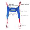 Niczu Patient Lift Toileting Sling, 180 kg Capacity, Full-Body Transfer Sling with Split Leg Straps, Size M view 2