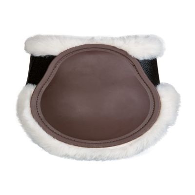 HKM Basic Fetlock Boots B2100, Dark Brown, Warmblood