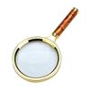 CAPXXIN 80 mm Handheld Magnifying Glass with Colored Handle, 10x Magnification, 17.5 x 9 cm view 1