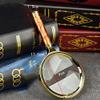 CAPXXIN 80 mm Handheld Magnifying Glass with Colored Handle, 10x Magnification, 17.5 x 9 cm view 4
