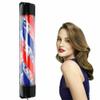 Barber Pole Light, Rotating LED Red White Blue Salon Sign, 36 in view 1