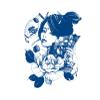 JSHEN 7 Sheets Temporary Tattoos for Men and Women, Abstract Moon and Flowers, 11 x 18 cm, Waterproof Arm Tattoo Stickers view 3