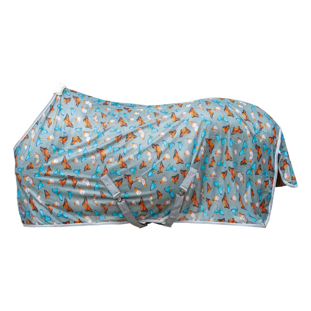 HKM Butterfly Fly Sheet, Light Gray, Size 95