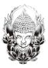 JSHEN 7 Sheets Temporary Tattoos for Men and Women, Flower, Dragon, Buddha Statue, 14.8 x 21 cm view 4