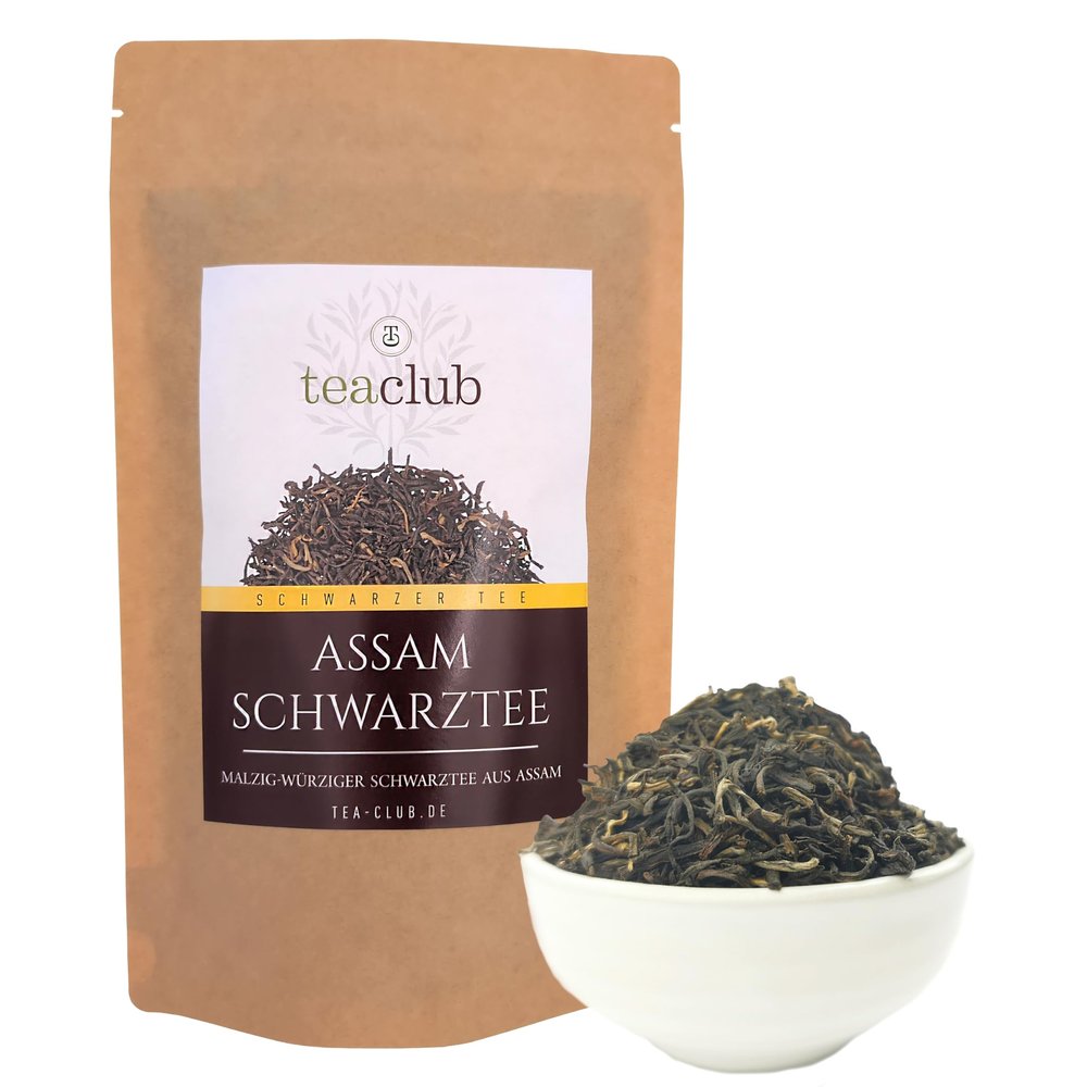 TeaClub Assam Loose Black Tea, 500 g, Second Flush