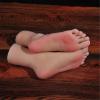 ZUZIS Silicone Female Foot Models, 1 Pair, 37A view 1