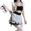 Temptshow Sexy French Maid Lace Lingerie Outfit, Cute Japanese Anime Cosplay view 1
