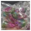 Kigauru Rough Natural Crystal, 1 Pack, Colorful Electroplated Crystal Ore Specimen Pendant view 1