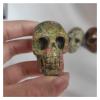 2.0" Rough Natural Crystal Ghost Head Carved Skull Stone view 4