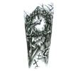 JSHEN 7-Sheet Temporary Tattoos, Scorpion and Artificial Flower, 14.8 x 21 cm view 2