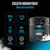 GEN GERMAN ELITE NUTRITION Creatine Powder - 300 g - Creatine Monohydrate view 2