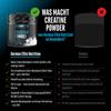 GEN GERMAN ELITE NUTRITION Creatine Powder - 300 g - Creatine Monohydrate view 3