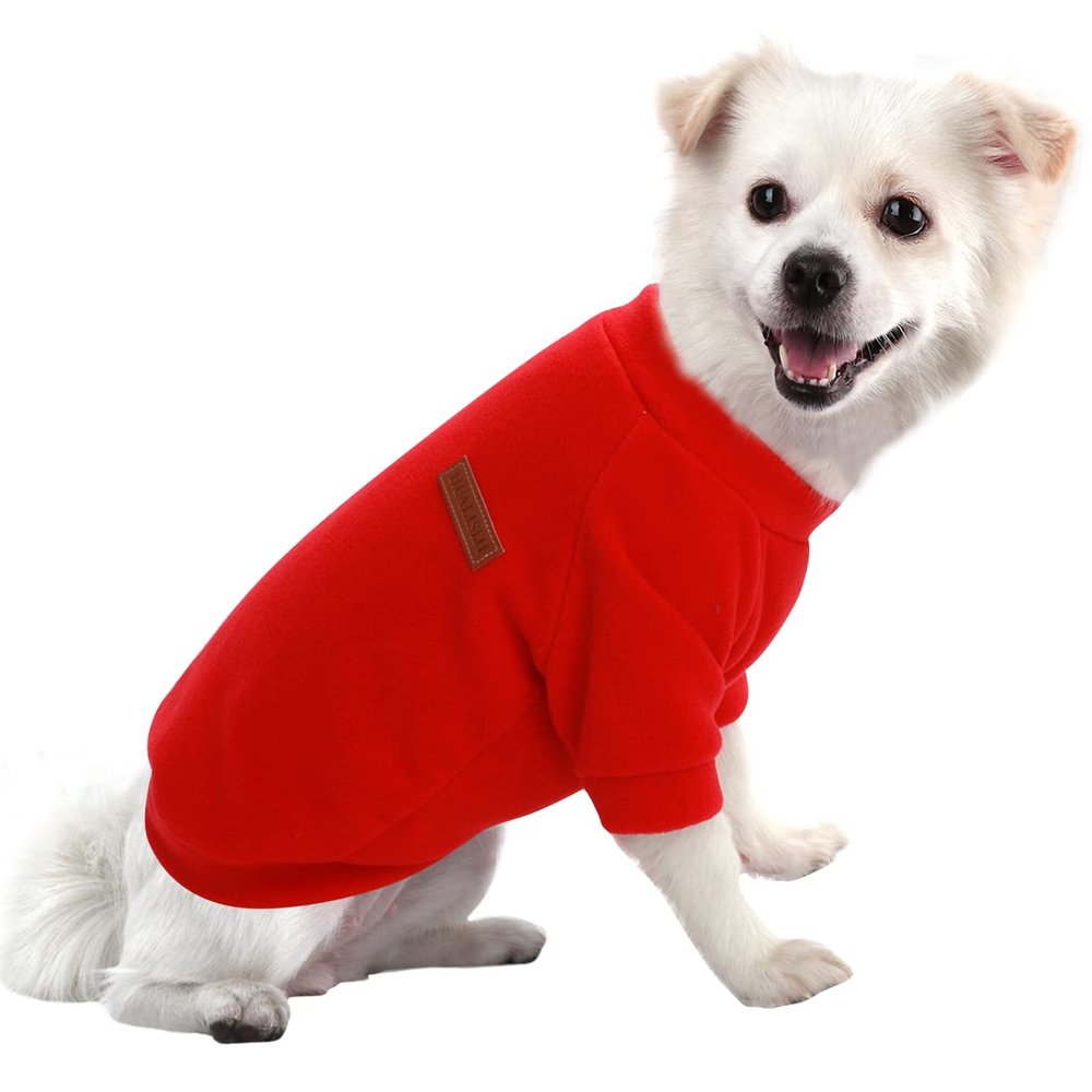 HuaLiSiJi Dog Sweater Fleece for Small Dogs