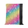 Hixingo Kids' Cozy Throw Blanket, Double-Sided Minky Blanket with 3D Color Gradient, Starry, 75 x 100 cm view 1