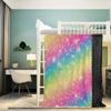 Hixingo Kids' Cozy Throw Blanket, Double-Sided Minky Blanket with 3D Color Gradient, Starry, 75 x 100 cm view 2