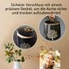 Small Black Tree of Life Keepsake Urn for Human or Pet Ashes view 3