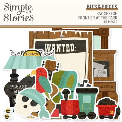 Say Cheese Frontier at the Park Bits & Pieces Die-Cuts, 57/Pack
