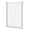 MERTNK Pet Playpen and Indoor Safety Gate, White Metal, 111–117 cm view 2