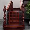 MERTNK Pet Playpen and Metal Safety Gate, One-Hand Operation, Pressure-Mounted, 166–173 cm view 1