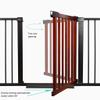 MERTNK Pet Playpen and Metal Safety Gate, One-Hand Operation, Pressure-Mounted, 166–173 cm view 3