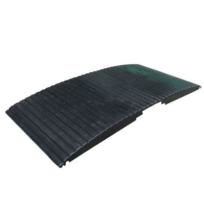 Threshold Ramp for Wheelchairs and Walkers, Non-Slip Rubber Transition Ramp for Indoor and Outdoor Terraces (38×82×3.8 cm / 38×90×7 cm)