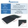 Threshold Ramp for Wheelchairs and Walkers, Non-Slip Rubber Transition Ramp for Indoor and Outdoor Terraces (38×82×3.8 cm / 38×90×7 cm) view 4