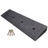 Heavy-Duty Rubber Curb Ramp for Cars, Motorcycles and Wheelchairs, 2–5 in Rise view 1