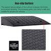 Heavy-Duty Rubber Curb Ramp for Cars, Motorcycles and Wheelchairs, 2–5 in Rise view 4