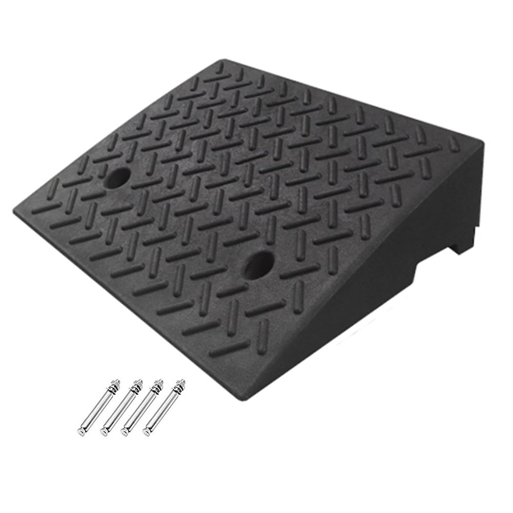 Rubber Curb Ramps for Driveways, 3/4/5/6/7/8 in.