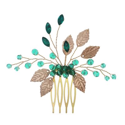 LALAFINA Bridal Hair Comb with Crystals, Elegant Hair Accessory for Weddings and Special Occasions