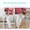 MERTNK Extra-Wide Pet Safety Gate, White Metal, 117–124 cm view 4