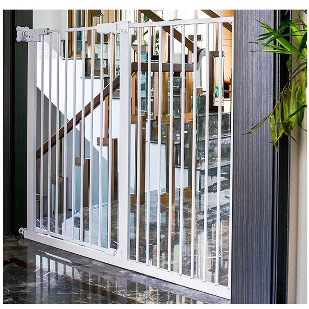 MERTNK Metal Pressure-Mounted Safety Gate, 210–215.9 cm