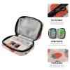 Strawberry Pattern Travel Pill Organizer Pouch view 4