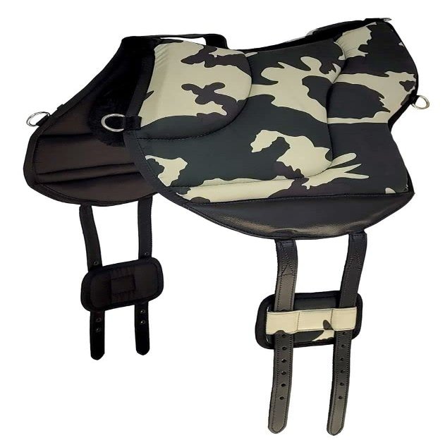 Riding Pad, Bareback Pad, Treeless Saddle 1104, Camouflage, Green