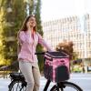 PETCUTE Foldable Front Bike Carrier for Small Dogs and Cats view 2