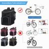 PETCUTE Foldable Front Bike Carrier for Small Dogs and Cats view 4