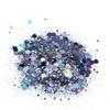 CHANWA 1 kg Glitter in 30 Colors, Chunky and Fine, for Nail Art and Crafts view 4