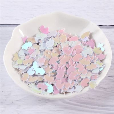 CHANWA 600-Piece Pack, 5 x 8 mm Shaped Sequins for Nail Art, Crafts and Wedding Decoration