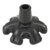 6-Prong Replacement Cane Tips, Non-Slip Rubber, Self-Standing, 19 mm view 1