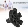 6-Prong Replacement Cane Tips, Non-Slip Rubber, Self-Standing, 19 mm view 2