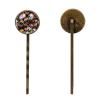 Skull-Pattern Handmade Hair Clips view 2